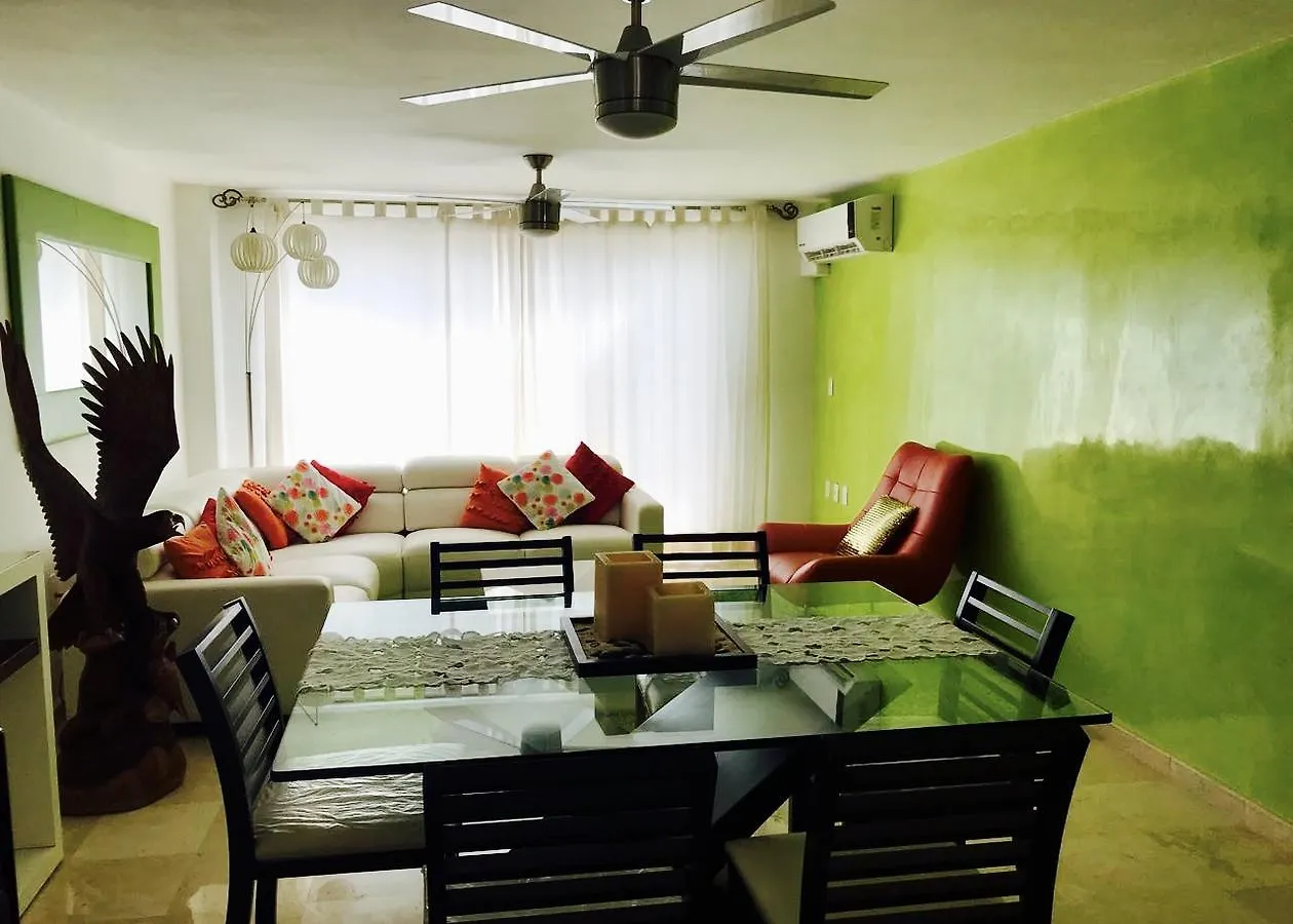Penthouse Tiburon Ballena Lägenhet Cancún Mexiko